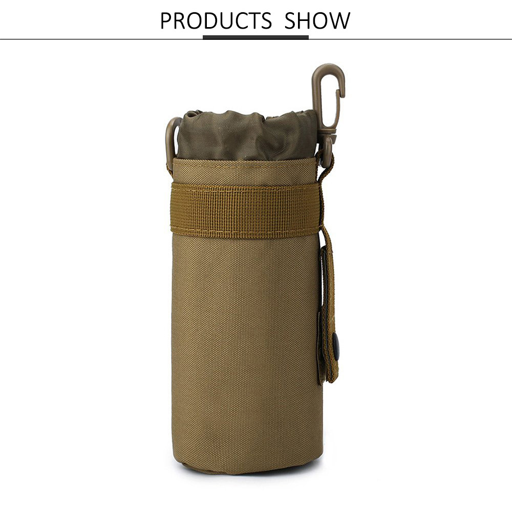 Scraping Resistant Nylon Tactical Water Bottle Pouch
