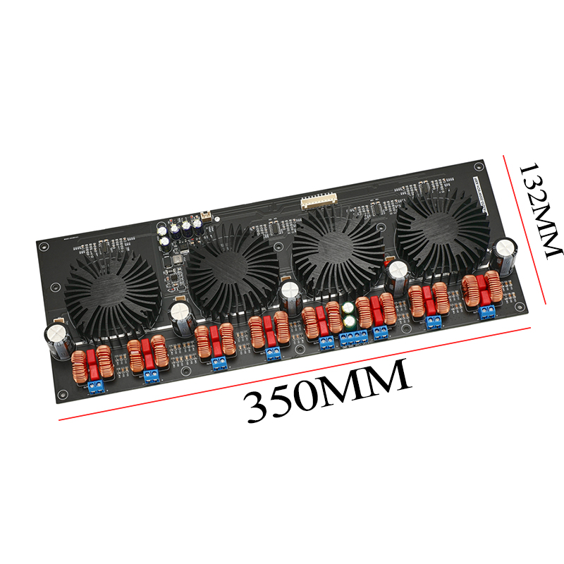 TPA3255 8-channels Digital Power Amplifier Board 300W*8Class D Sound Amplifiers Audio Amp DIY 7.1 Home Theater