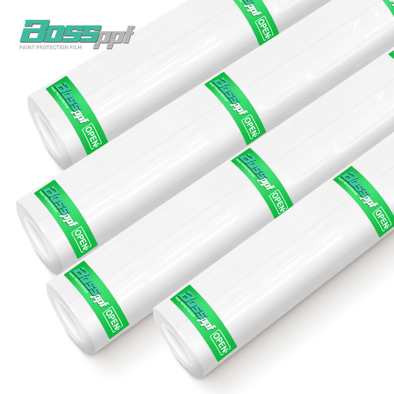 60 Inch Anti Scratch TPH UT 7.5mil Car Paint Protection Film Transparent Color Boss PPF