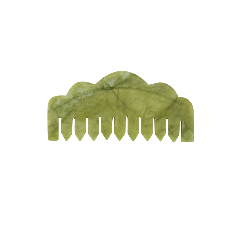 FanXi Skincare Jawline Scalp Gua Sha Comb Relieve Facial Muscle Tension
