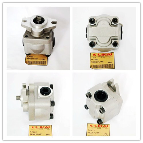 LB-E0005 Gear Pump Assembly Spare Part Excavator For Kato K3V153-90413