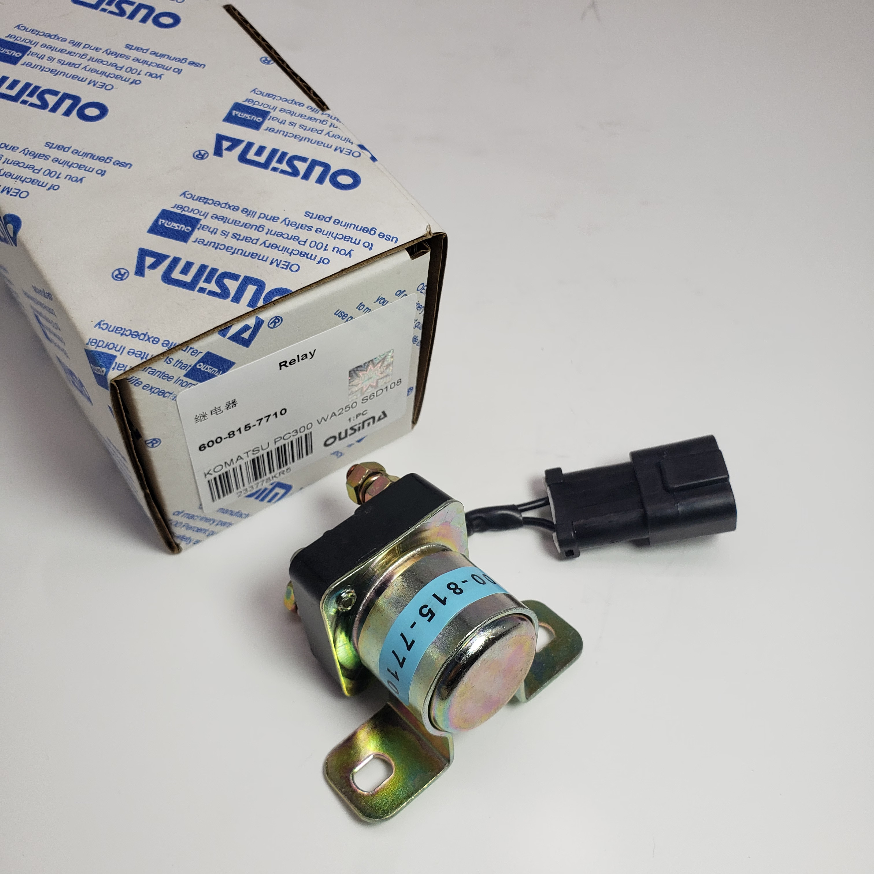 Relay 600-815-7710 For KOMATSU PC300 WA200 6D108 SAA6D108E