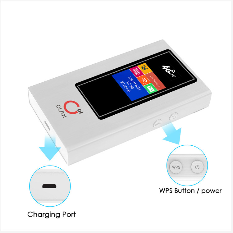 MF981VS 2100mAh MIFI Wifi Router Mobile Broadband Wireless Modem With Sim Card Slot
