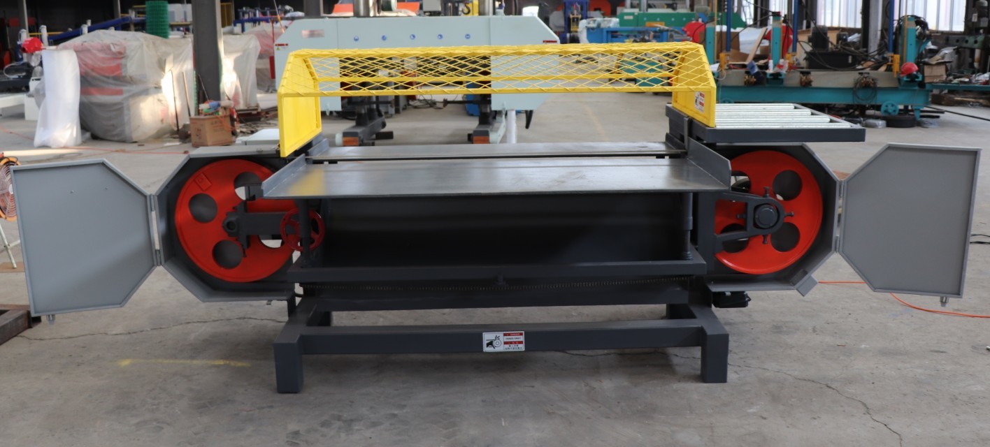 Wood Pallet Dismantler,CE Approved Wood Pallet Dismantling Band Saw Machine For Pallet Nail Cutting