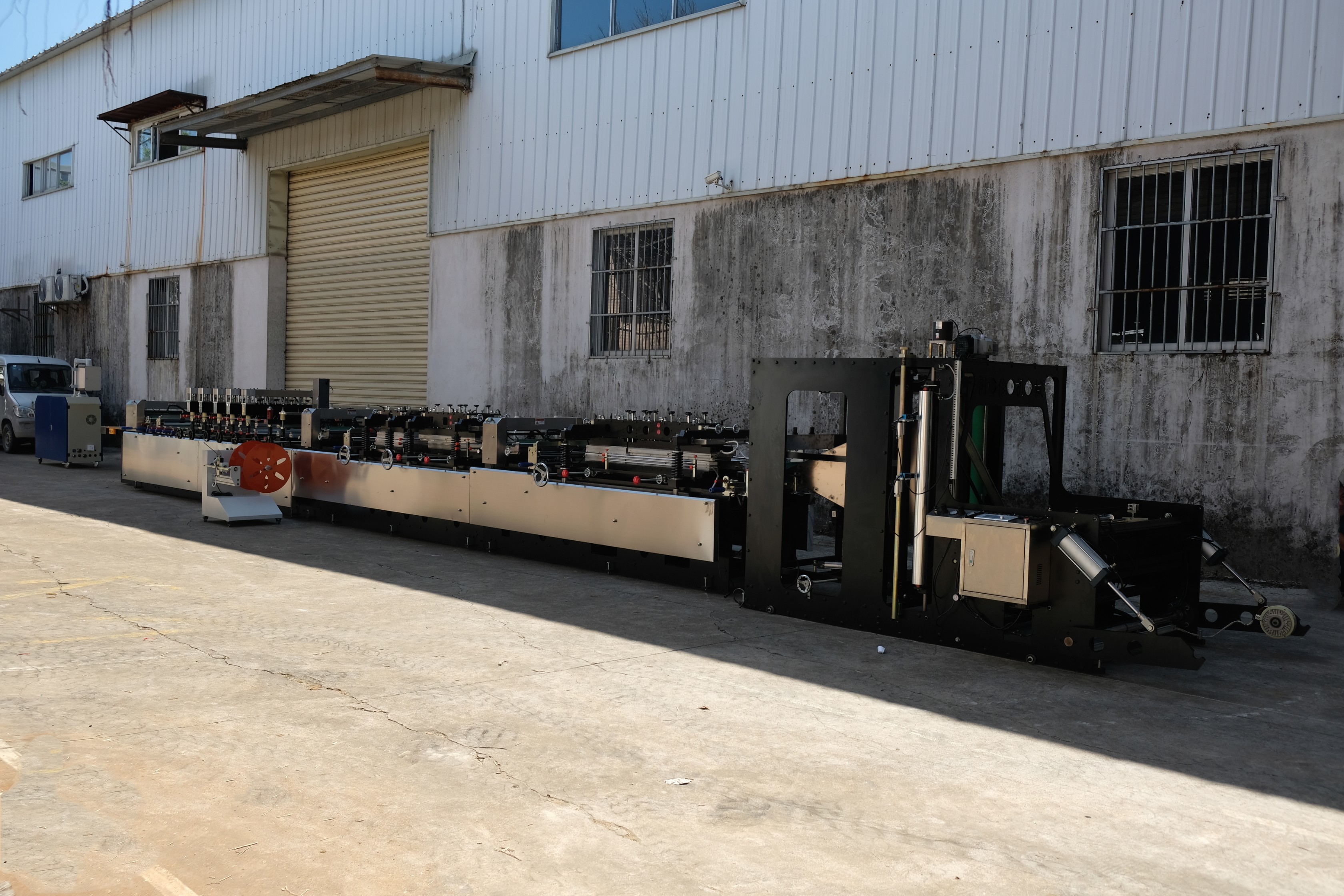 Zip Lock 3 Side Seal Pouch Making Machine 200 Segments Per Min