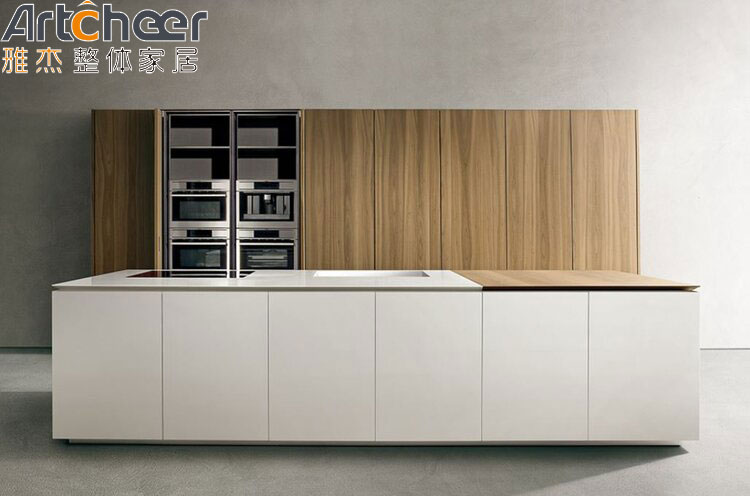 Kitchen Furniture Customized Modern Kitchen Cabinet With Design Lacquer Finish