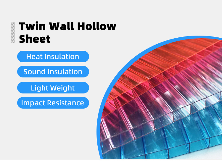 12mm 16mm 10mm Clear Multiwall Polycarbonate Sheet pc sheet For Outdoor roofing