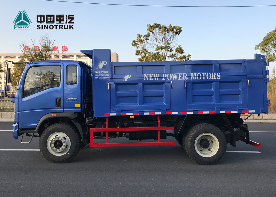 SINOTRUK Homan H3 Euro3 Light Duty Commercial Trucks 130hp 4x2 10 Tons Payload