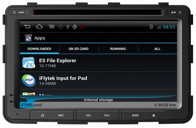 Ouchuangbo car gps navigation s150 system special for Ssangyoung Rexton android 4.0 touch screen auto radio OCB-269C