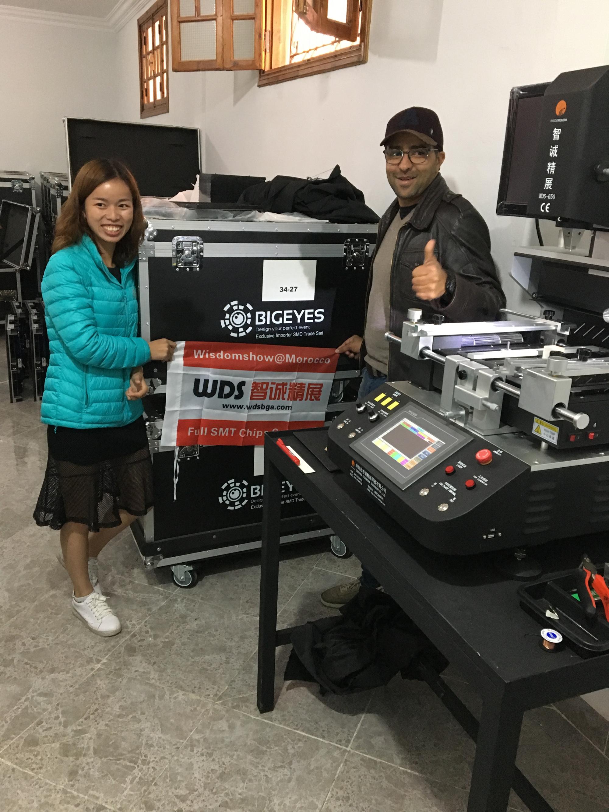Infrared BGA Automatic Motherboard Repairing Machine PLC Control