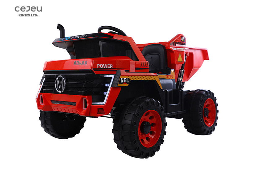 2.4G RC Kids Ride On Toy Truck 5KM/HR 12v Dump High Low Speed