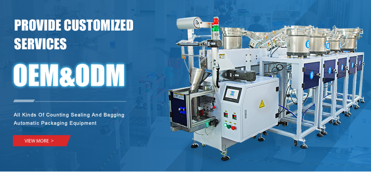 Easy Operation Manual Feeding Screw Hardware Accessories Automatic Toys Packaging Machine