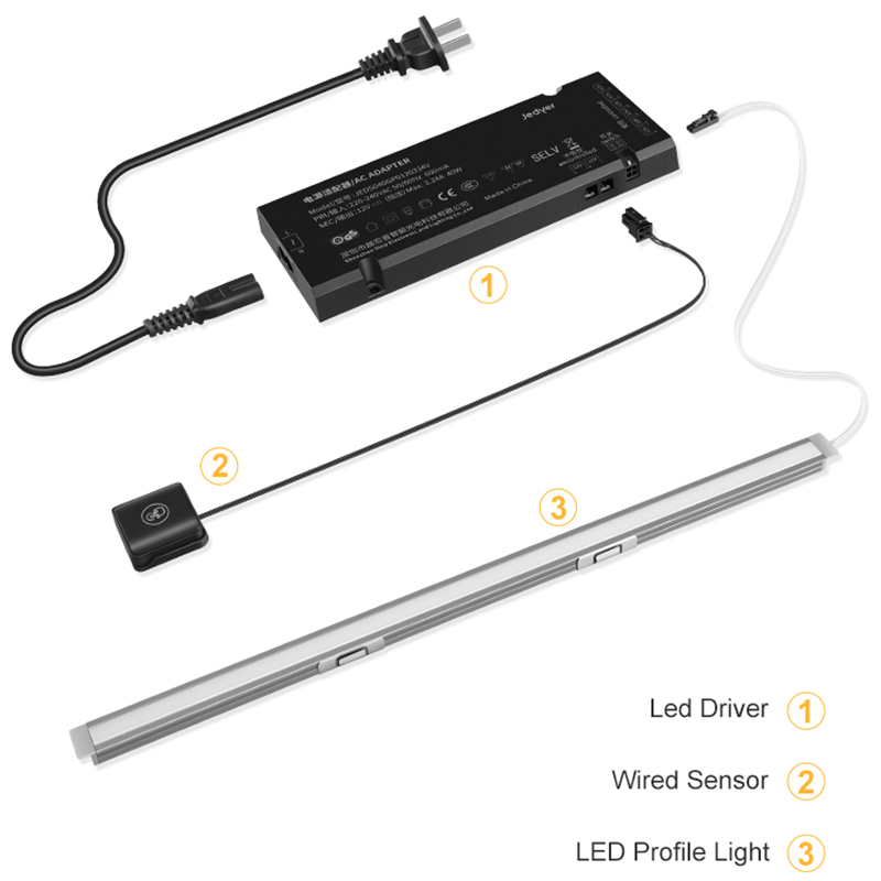 5mm 8mm COB Strip Light 5m Roll 5W/M LED Dimmable Light Strips