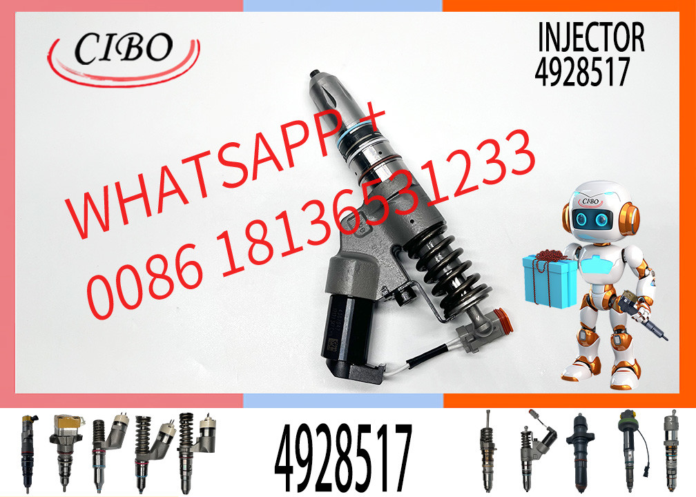 Original New Cummins Injector 4914554 4914555 4915382 4928171 4928260 4928262 4928345 4928346 Suitable for Cummins Engine