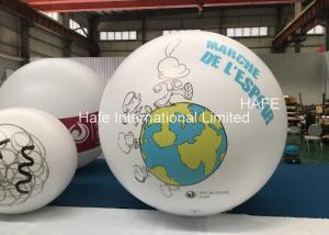 Buy cheap 2.5 M Advertising Helium Balloons With Led Lights Logo Branding Customize Printing product