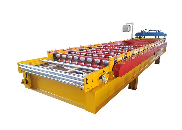 Trapezoidal Color Steel Roof Sheet Roll Forming Machine Automatic