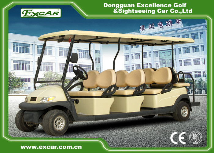 6+2 Seater Electric Golf Cart With Trojan Battery