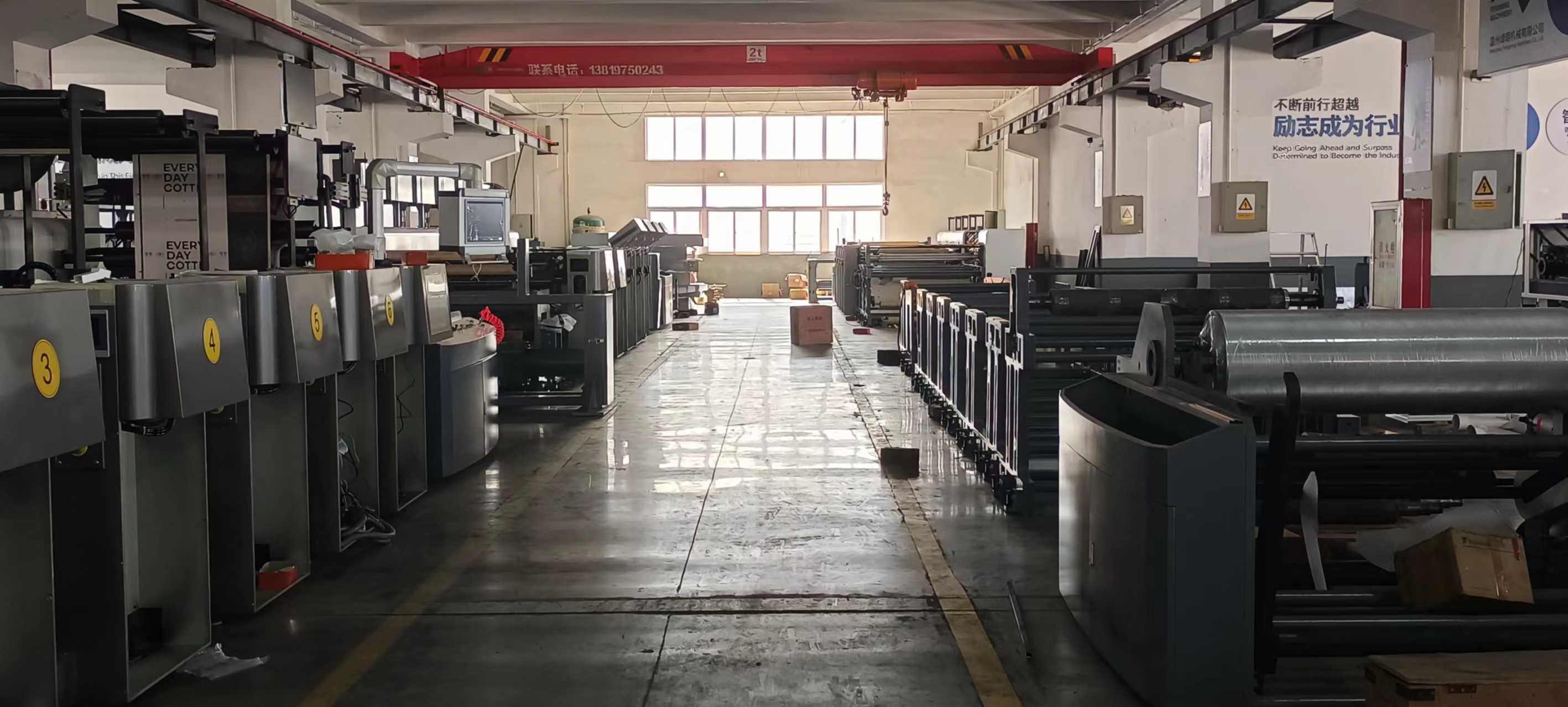 380V 3PH 50Hz High Speed Flexographic Printing Machine For Roller Packing Paper Small Space