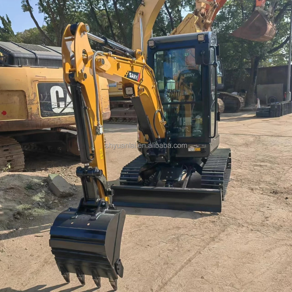 15.2KW Second Hand SANY26c Excavator with Original Hydraulic Valve in Good Condition