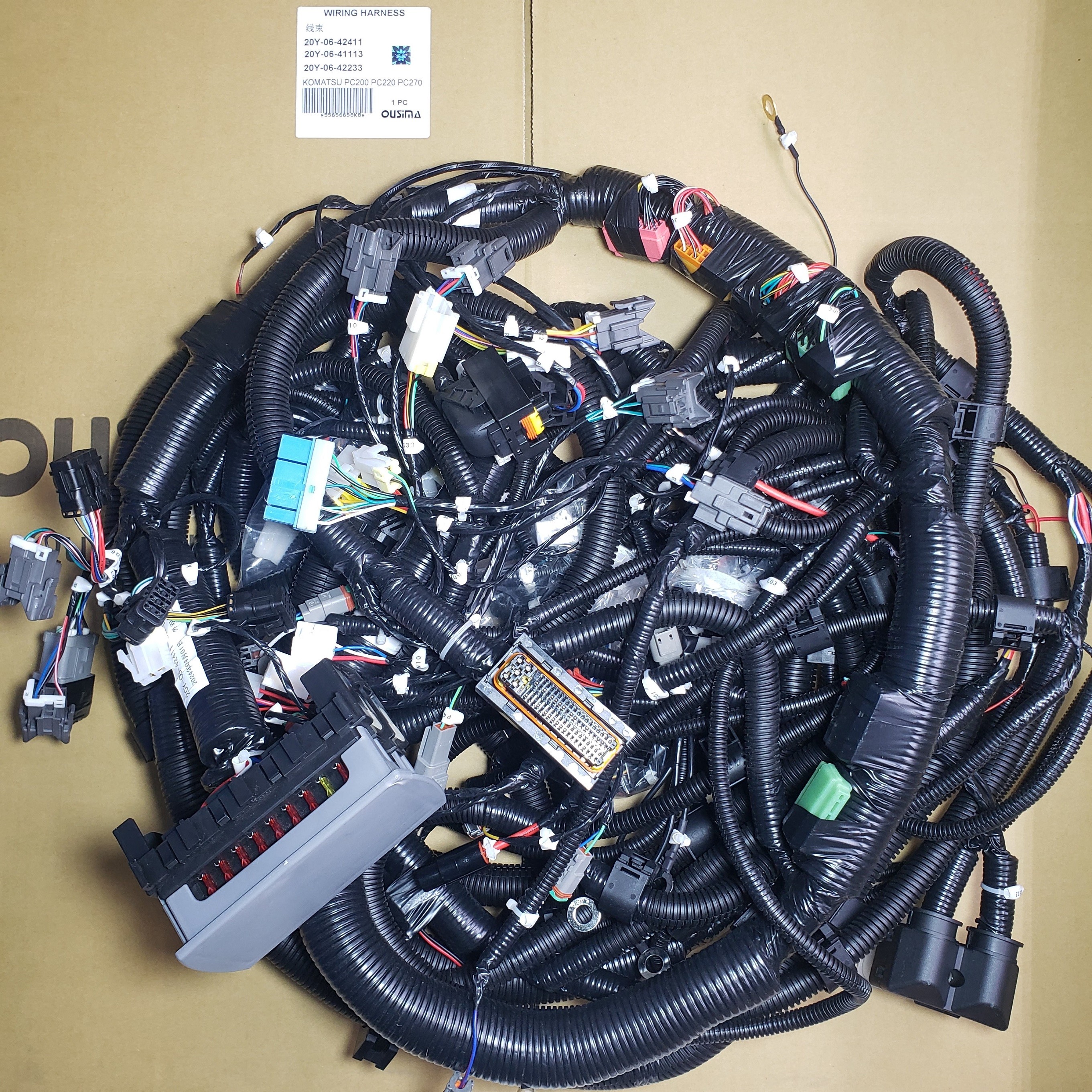 Wiring Harness 20Y-06-42411 20Y-06-41113 20Y-06-42233 For KOMATSU PC200 PC220 PC270