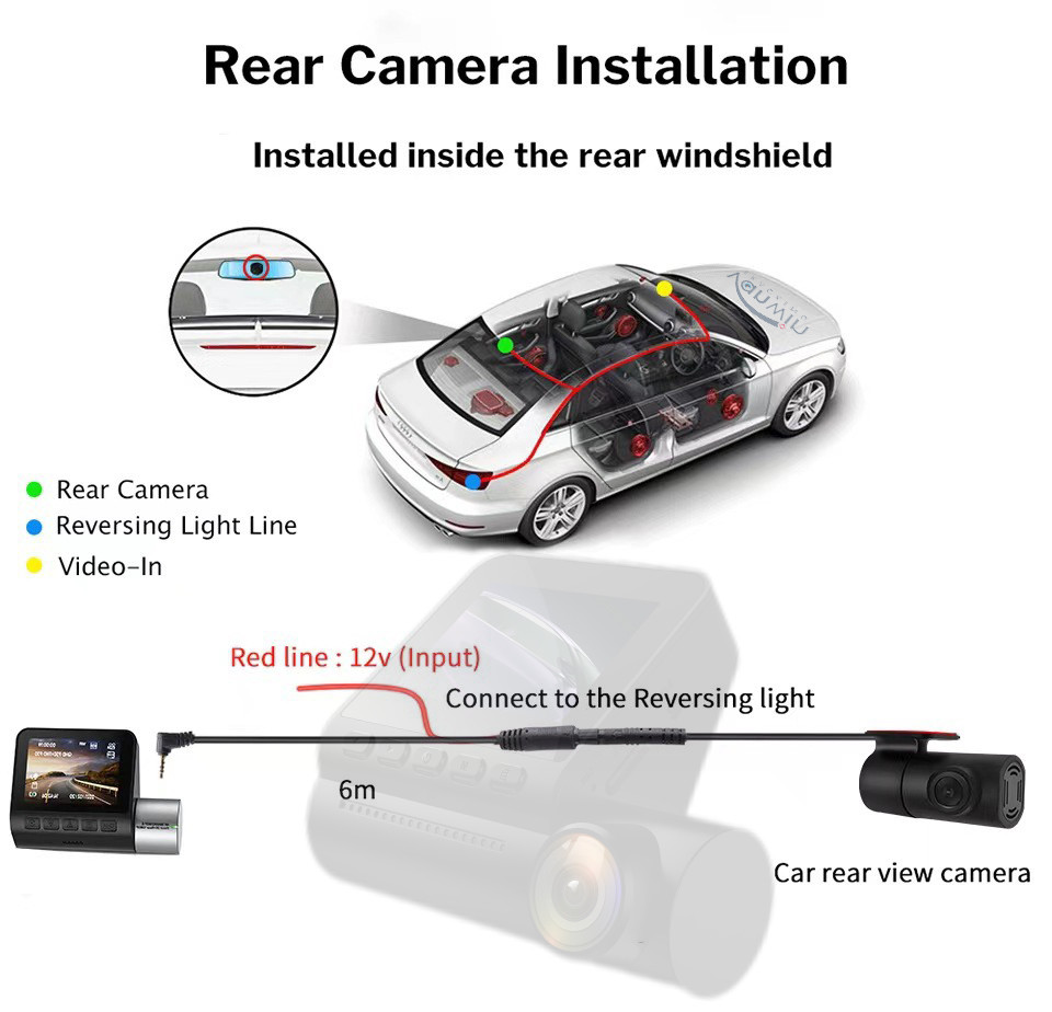 4K High Definition Image Driving Recorder 1080P Support WiFi GPS Taxi Recorder Camera