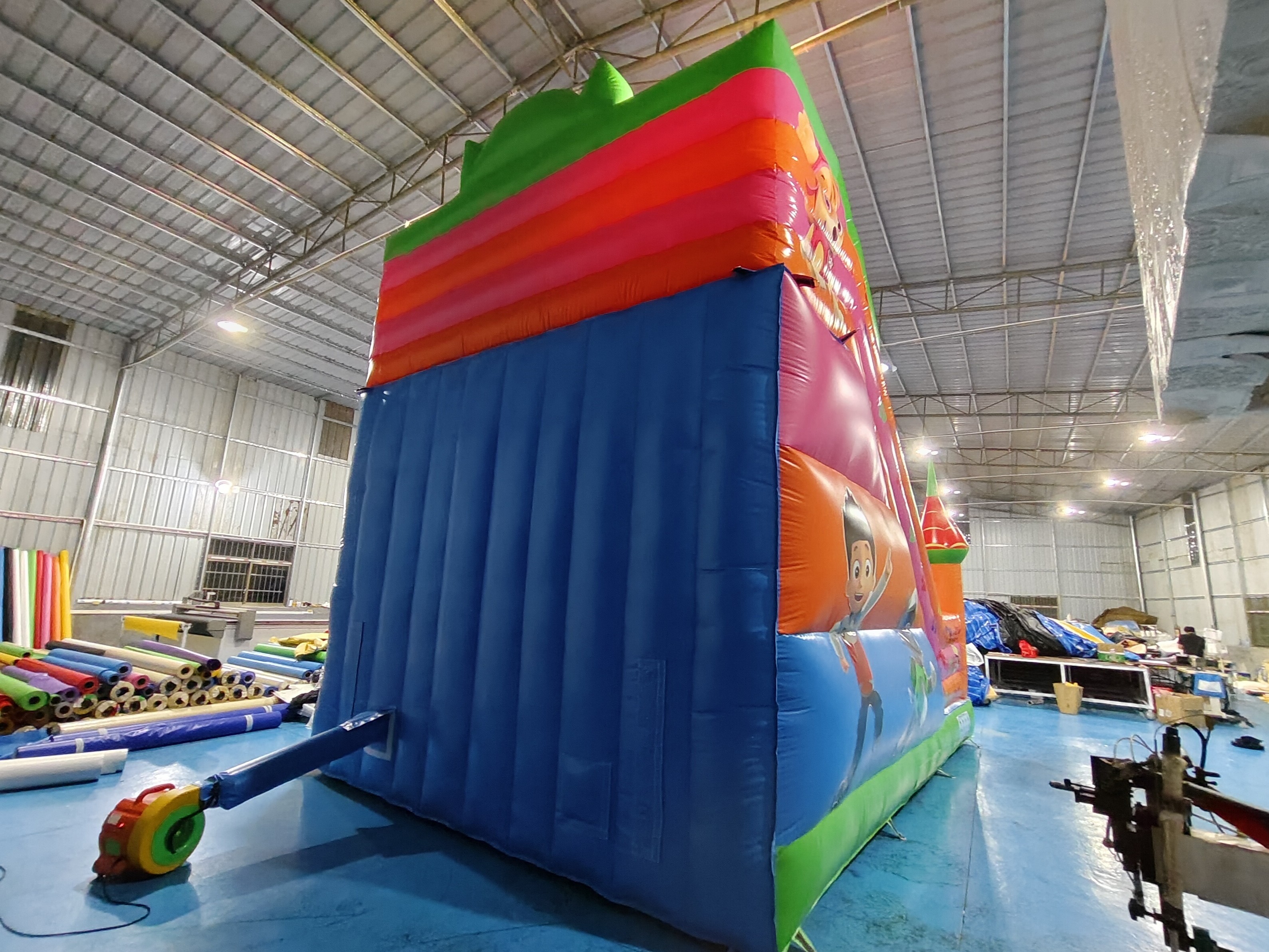 Popular Commercial Inflatable Slides PAW Patrol Theme Inflatable Slides Castle For Kids And Adults
