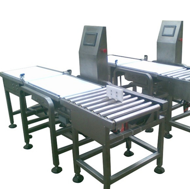 STAINLESS STEEL Automatic Check Weight Machine line INCW-450 200 To 30000g In Motion Checkweigher for PVC PE BAG35p/min