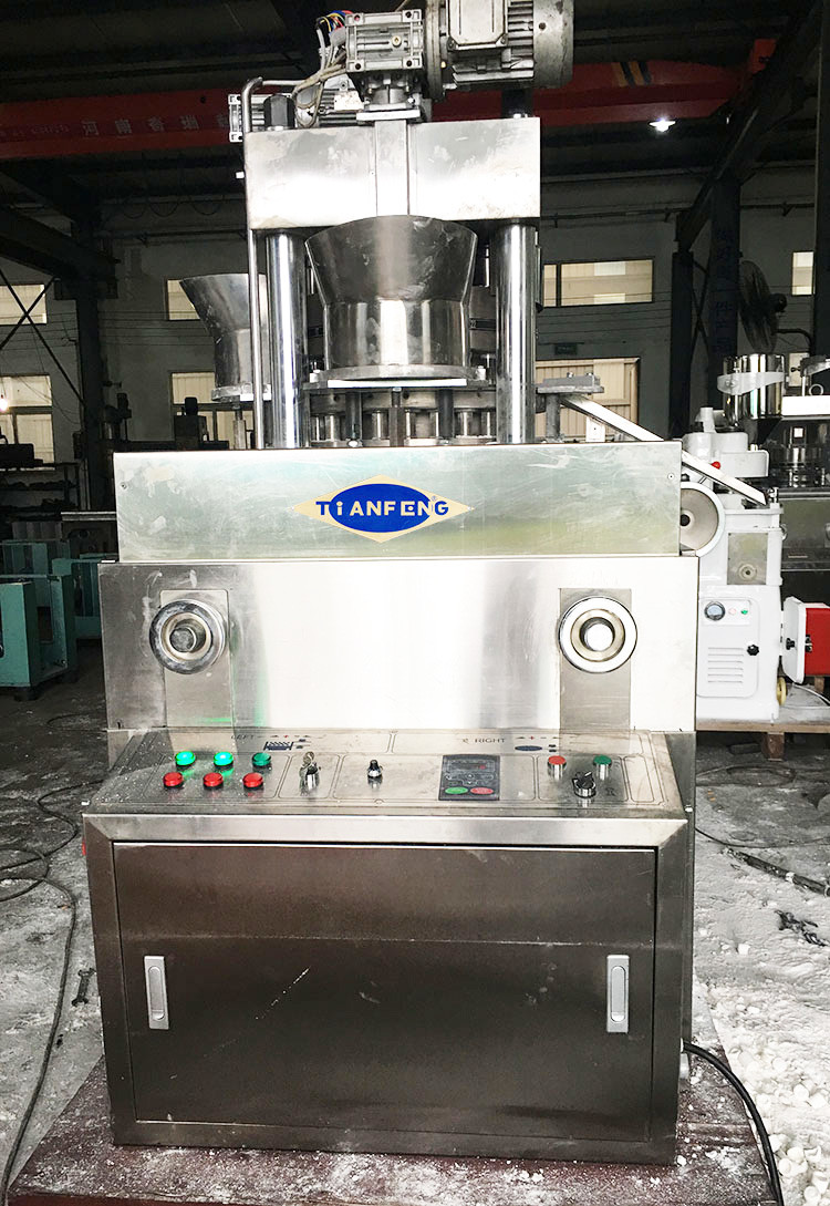 Max. Pressure of 100KN Rotary Tablet Press Machine for Ceramic Crucible