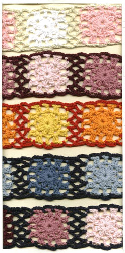 Long Vintage Cotton White Crochet Scallop Pattern Lace Trim DIY Embroidered Sewing Stretch