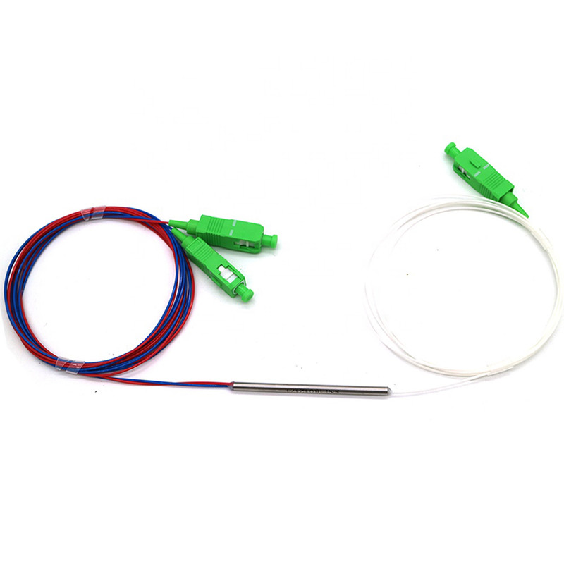 1x2 SC/APC Connector FBT Optical Fiber Splitter For FTTX
