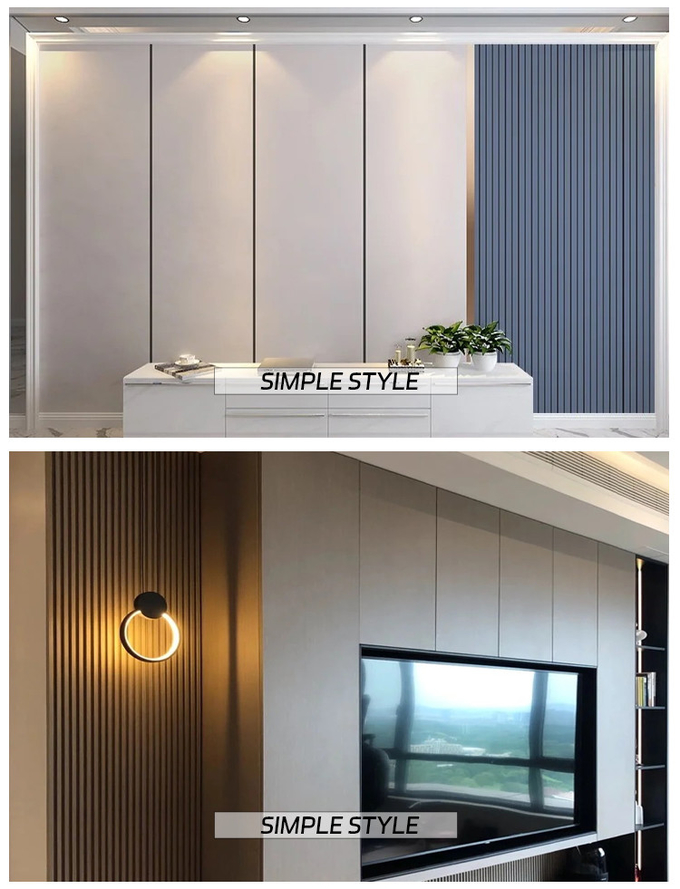 Carbon Panel Material Skin Feel Bamboo Charcoal Fiber Interior Decorative Wall Panel