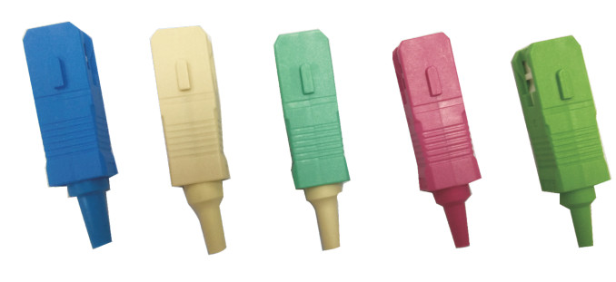 OEM Round Wire APC LC To FC Patch Cord PVC Material