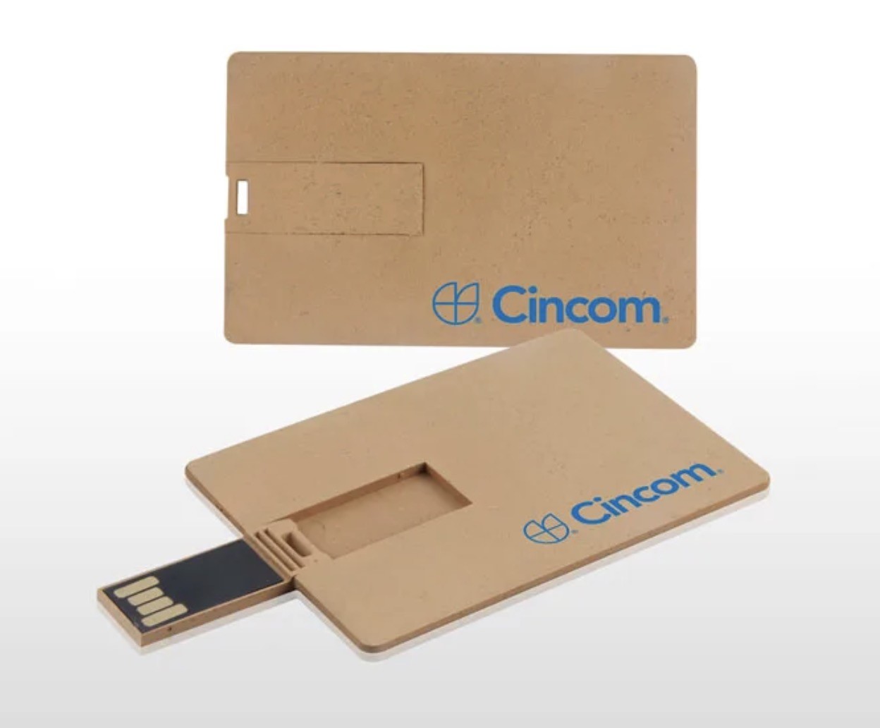 Recycled Biodegradable Credit Card Flash Drive Business Credit Card USB Flash Drive Easy to Carry