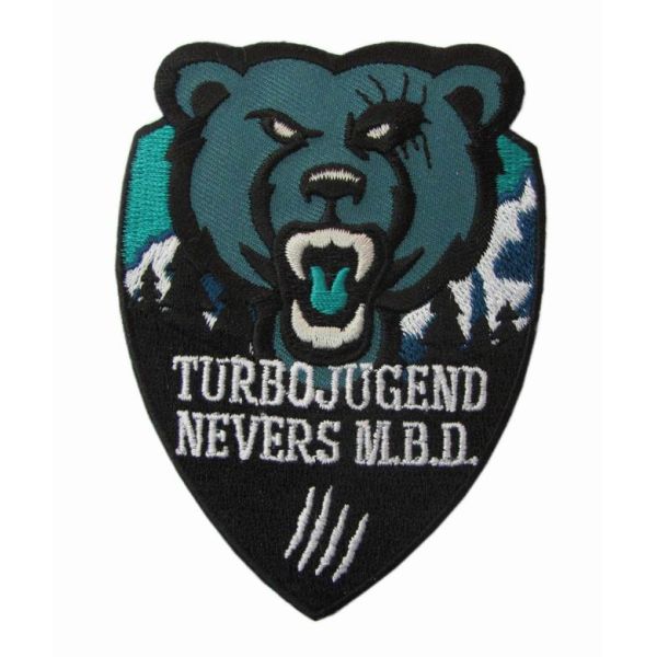 Bigfoot Sunset Embroidered Patch iron-on Applique X-Files Cryptid Mystery UFO