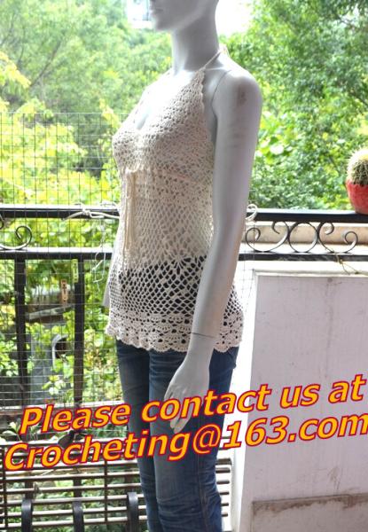 womens crochet tops feminino women hem tassel sexy tanks top croche new desigual