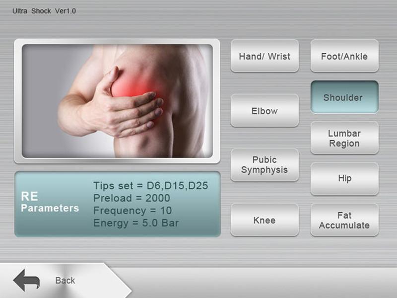 Shockwave Ultrasound 1MHz Pain Relief Therapy Machine