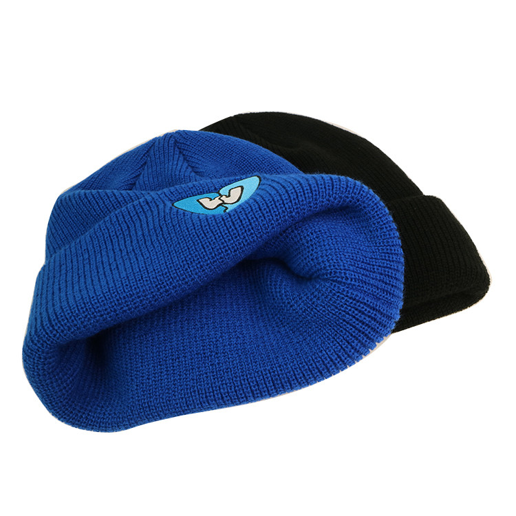 Women Or Men Knit Beanie Hats / Cool Mens Beanie Cap None Back Closure