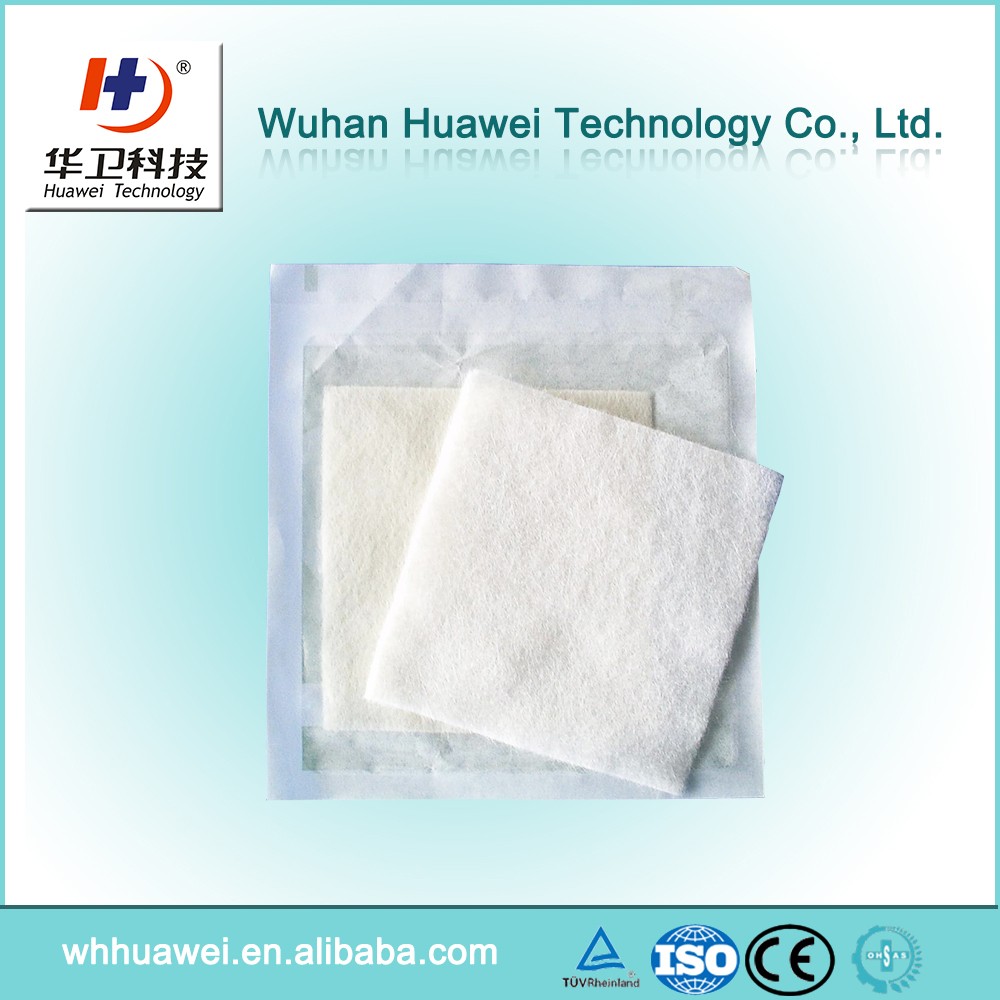 Calcium Sodium Alginate Wound Dressing White Color Customized Size FDA Approved