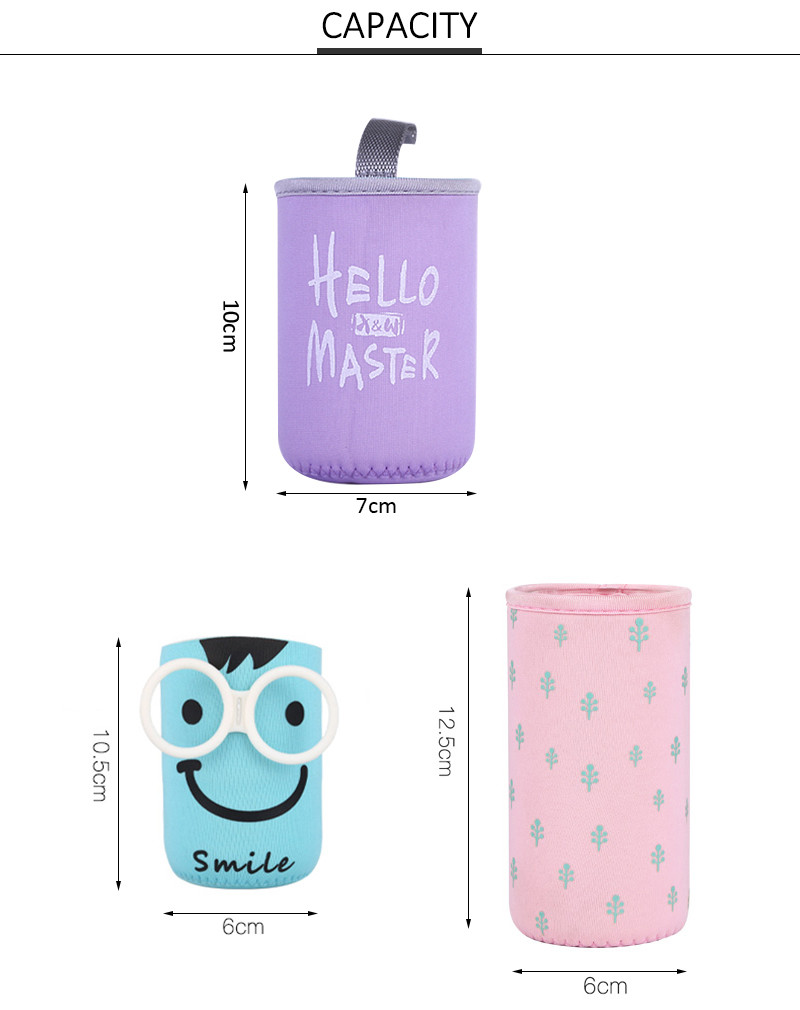 Portable Kids Neoprene Baby Insulated Bottle Sleeve