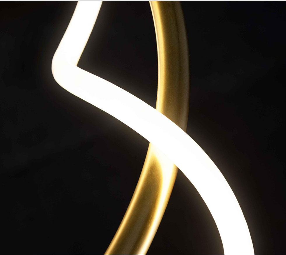 7000lm Restaurant Led Strip Chandelier Led Rope Chandelier 110~240V