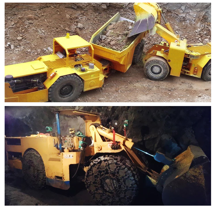 ISO 1.6 Ton Mine Wheel Loader Mining Construction Equipment BJ918