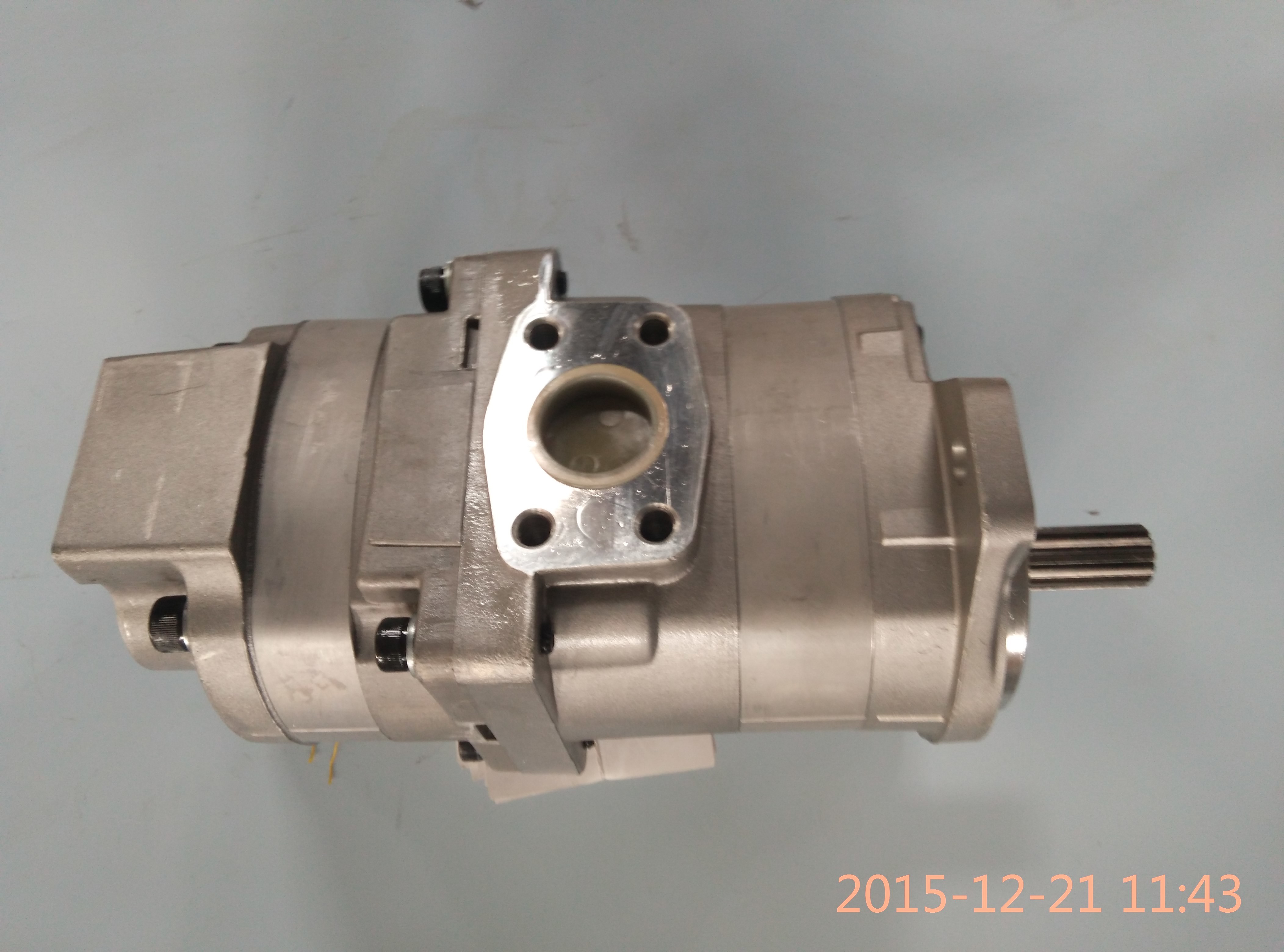 Komatsu Excavators Hydraulic Gear Pump With High Mechanical Efficiency