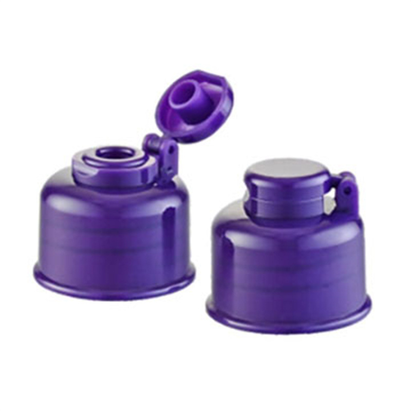 28mm Plastic Flip Top Cap for Bottle Smooth Cap