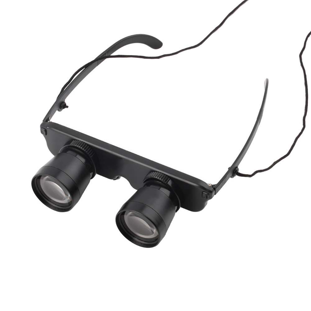 High Powered Outdoor Fishing Binocular Glasses 3x28 Binocular Magnifying Glasses