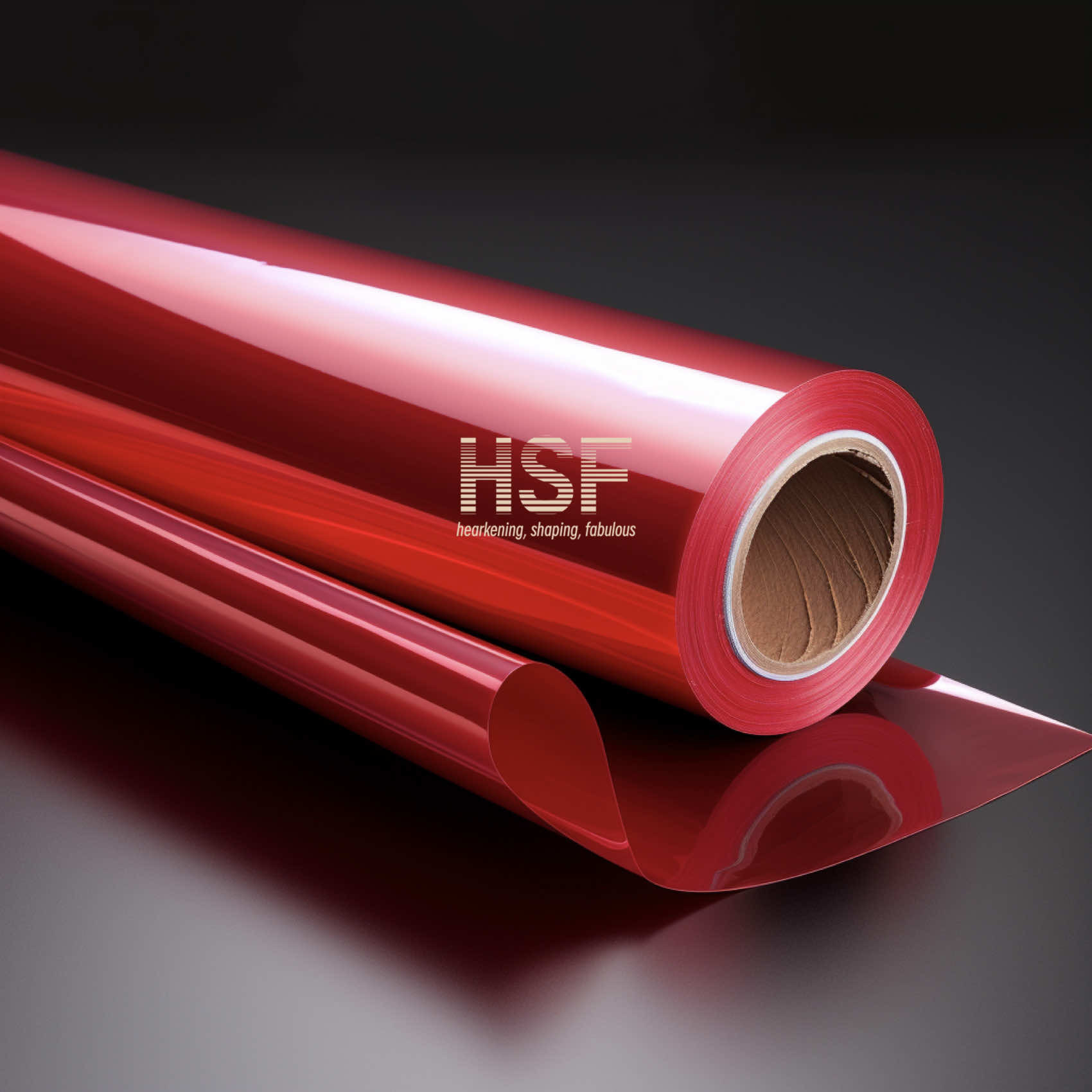 36um Red Anti Static Film Translucent PET Polymer Film For ESD Sensitive Product Packaging