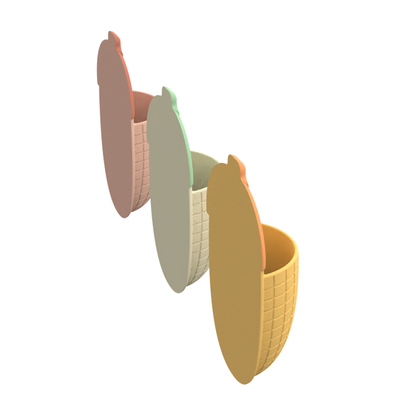 Convenient Suction Cup Bathroom Toothpaste Holder for Corn Storage and Cutlery Organization