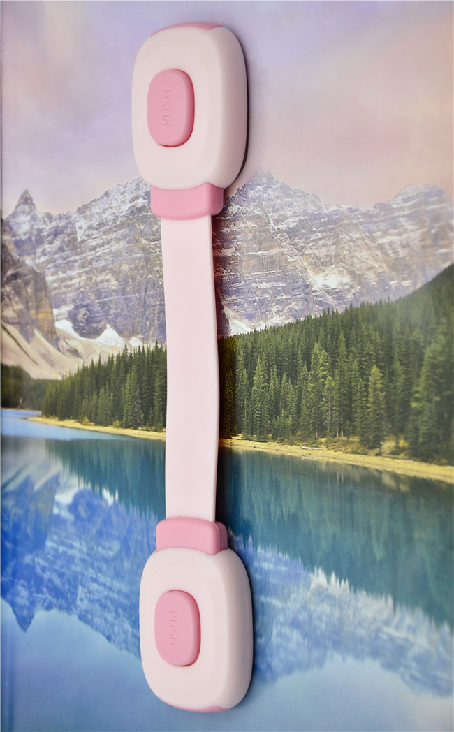 Cupboard Baby Safety Cabinet Locks , ABS Door Handle Locks For Child Safety