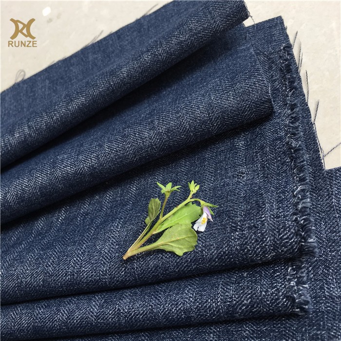 250D Polyester Woven Herringbone Fishbone Tweed Cloth Fabric With Fashion Style