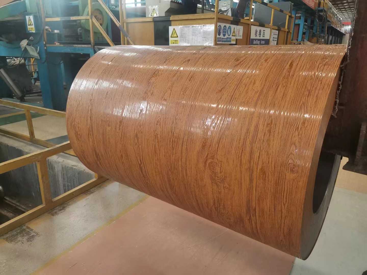Wood-Like Appearance Prepainted Aluminium Coil for Building Materials