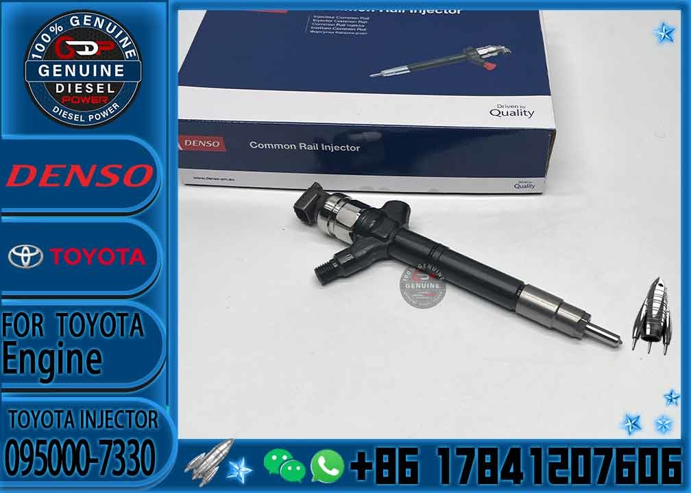 Diesel Fuel Engine Injector 095000-7320 23670-0R130 095000-7330 23670-09230 Avensis 2AD-FTV Truck Engine Parts